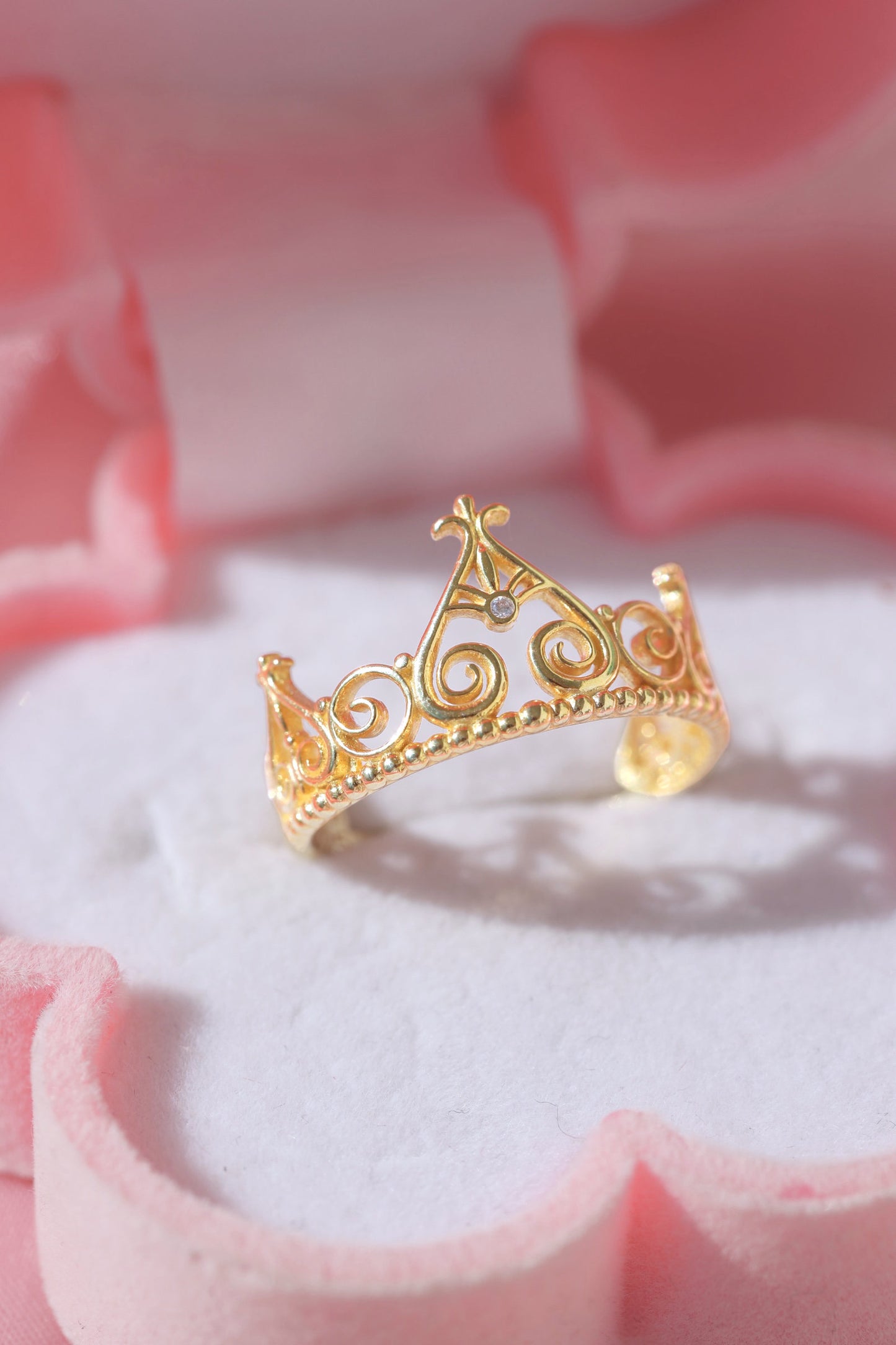 Inspired Anneliese Crown Ring Princess Gift for her