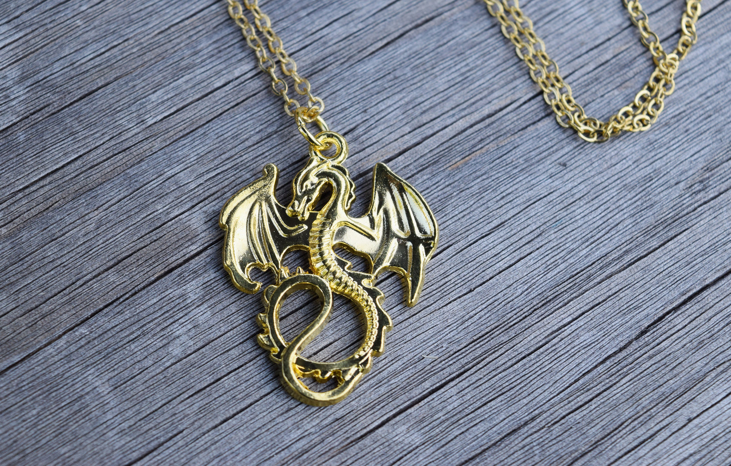 Inspired Descendants Mal Dragon Necklace Mal Cosplay Necklace