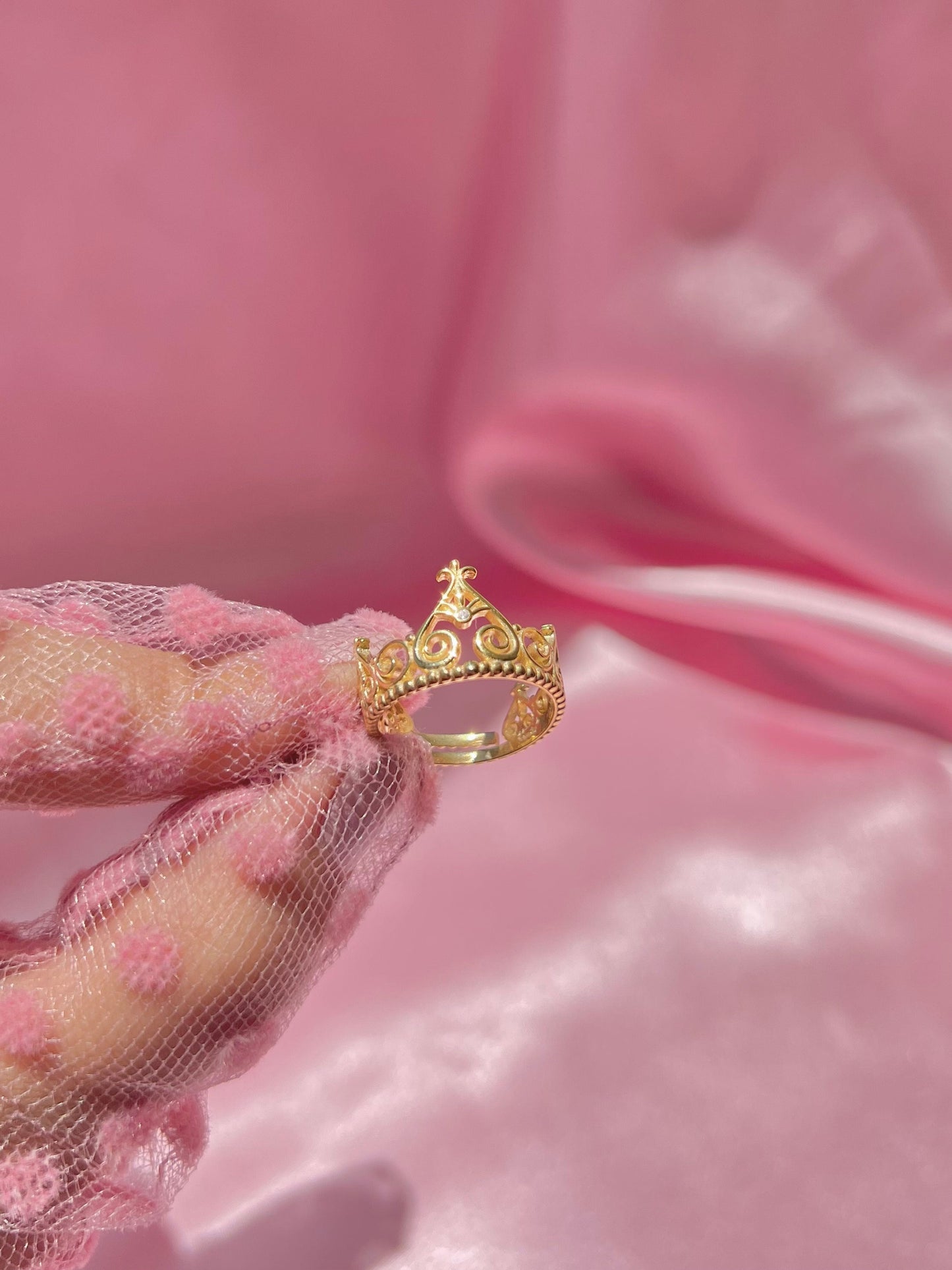 Inspired Anneliese Crown Ring Princess Gift for her
