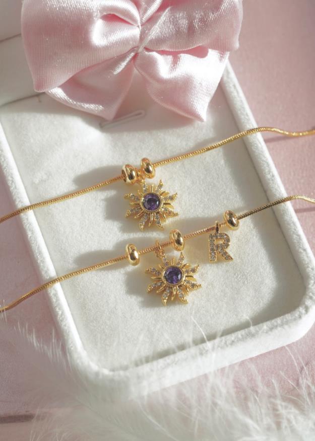 Rapunzel Sun Set Princess Rapunzel Sun Necklace + Bracelet + Earrings