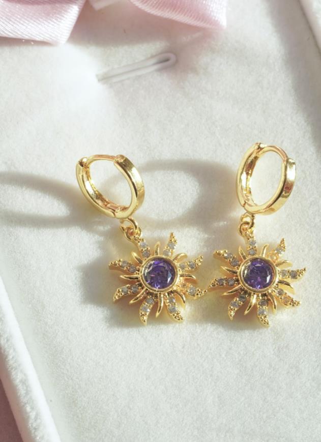 Rapunzel Sun Set Princess Rapunzel Sun Necklace + Bracelet + Earrings