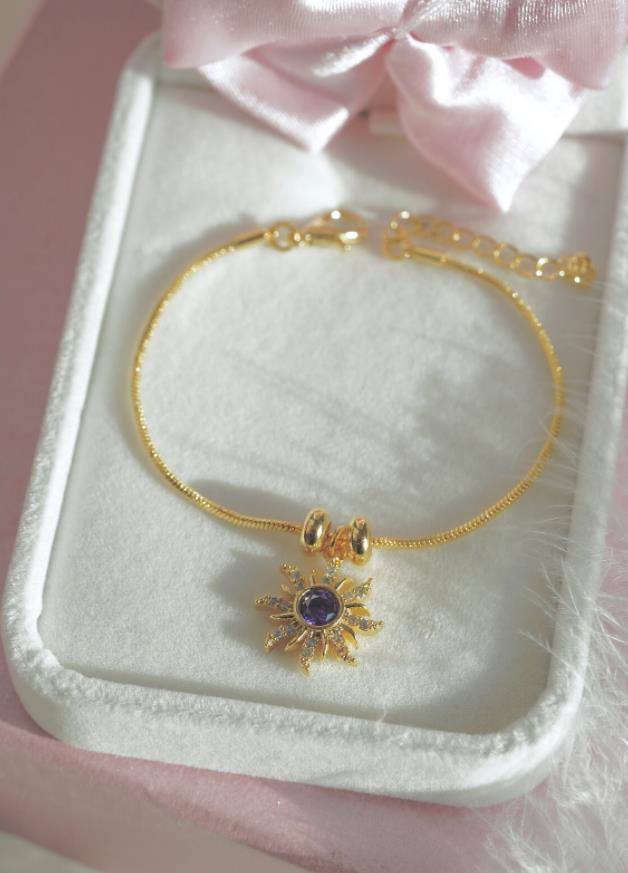 Rapunzel Sun Set Princess Rapunzel Sun Necklace + Bracelet + Earrings