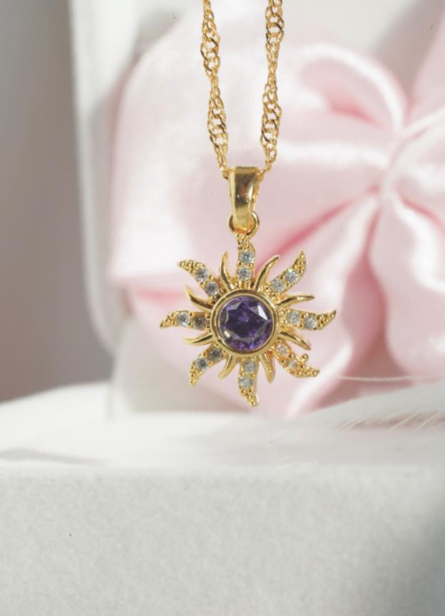Rapunzel Sun Set Princess Rapunzel Sun Necklace + Bracelet + Earrings