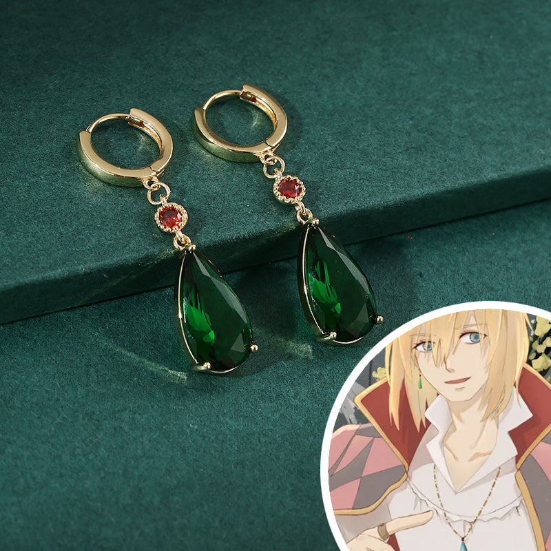 Inspired Howl's Moving Castle Earrings Howl's Earrings