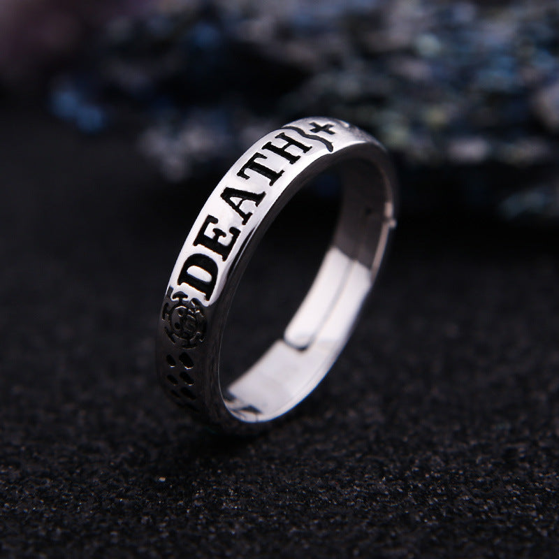 Trafalgar Ring Straw Hat Design Cosplay Adjustable Ring