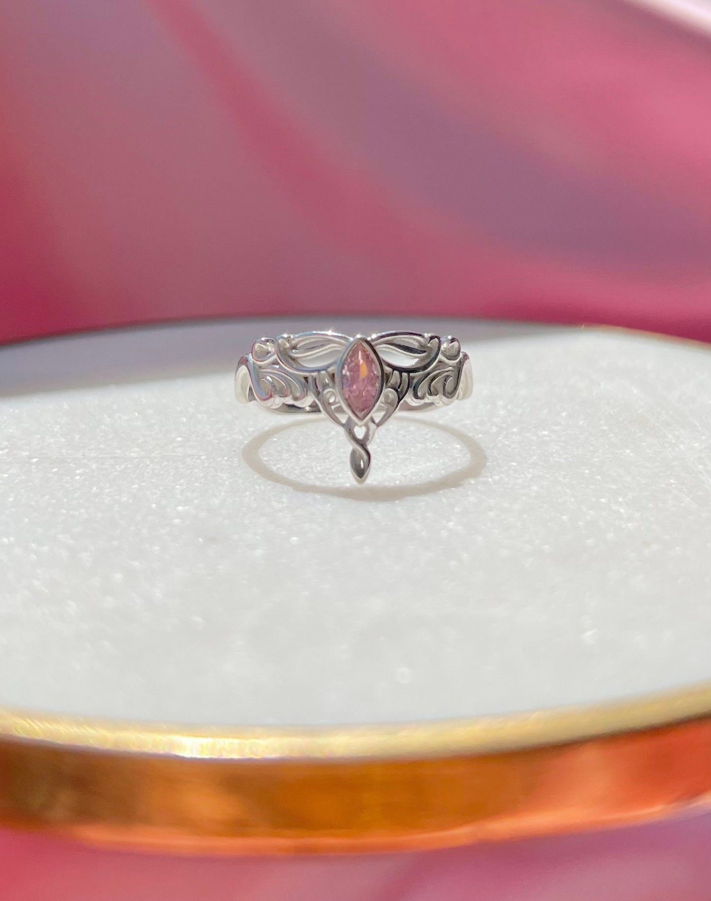Arwen Crown Ring Best Gift for Her