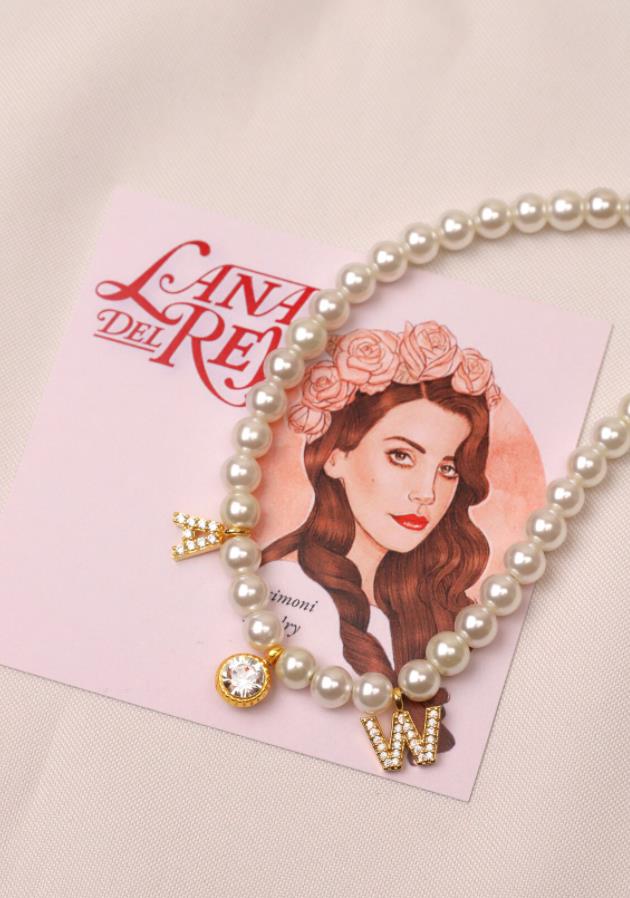 Lana Del AW Pearl Necklace, Lana LDR Pearl Necklace