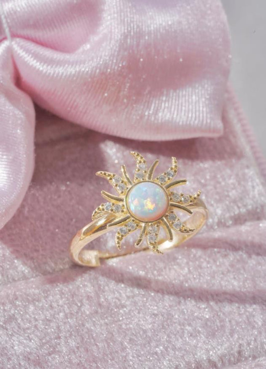 Princess Rapunzel Sun Ring, Rapunzel Inspired Ring