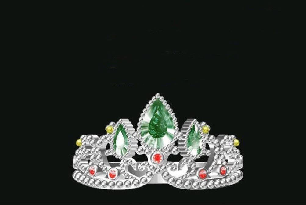 Princess Rapunzel Crown Ring Jewelry, Princess Crown Engagement Ring 925 Sterling Silver
