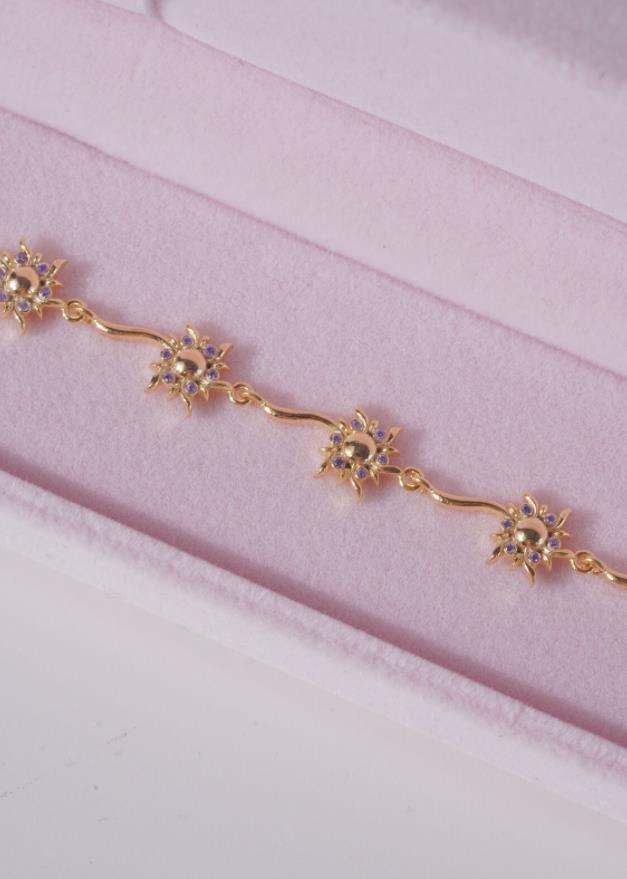 Princess Rapunzel Sun Bracelet, Tangled Rapunzel Inspired Bracelet