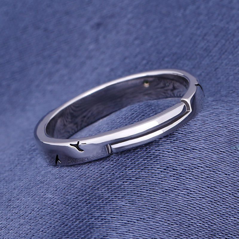 Inspired Dr Stone Ring Ishigami Senkuu Ring Cosplay Adjustable