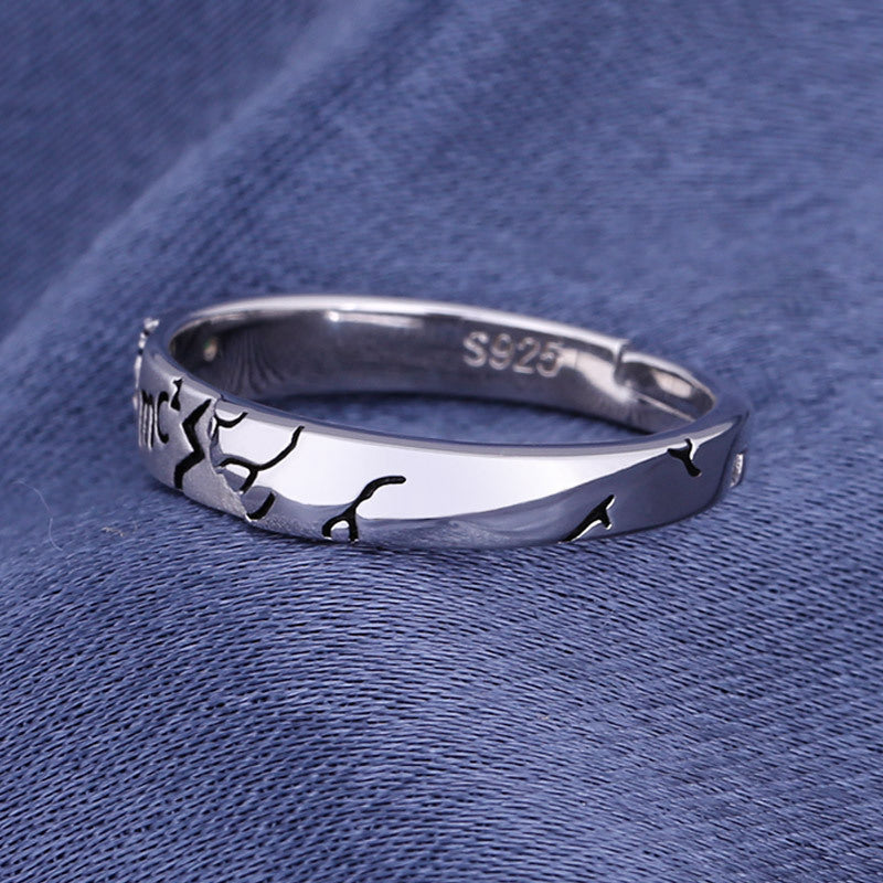 Inspired Dr Stone Ring Ishigami Senkuu Ring Cosplay Adjustable